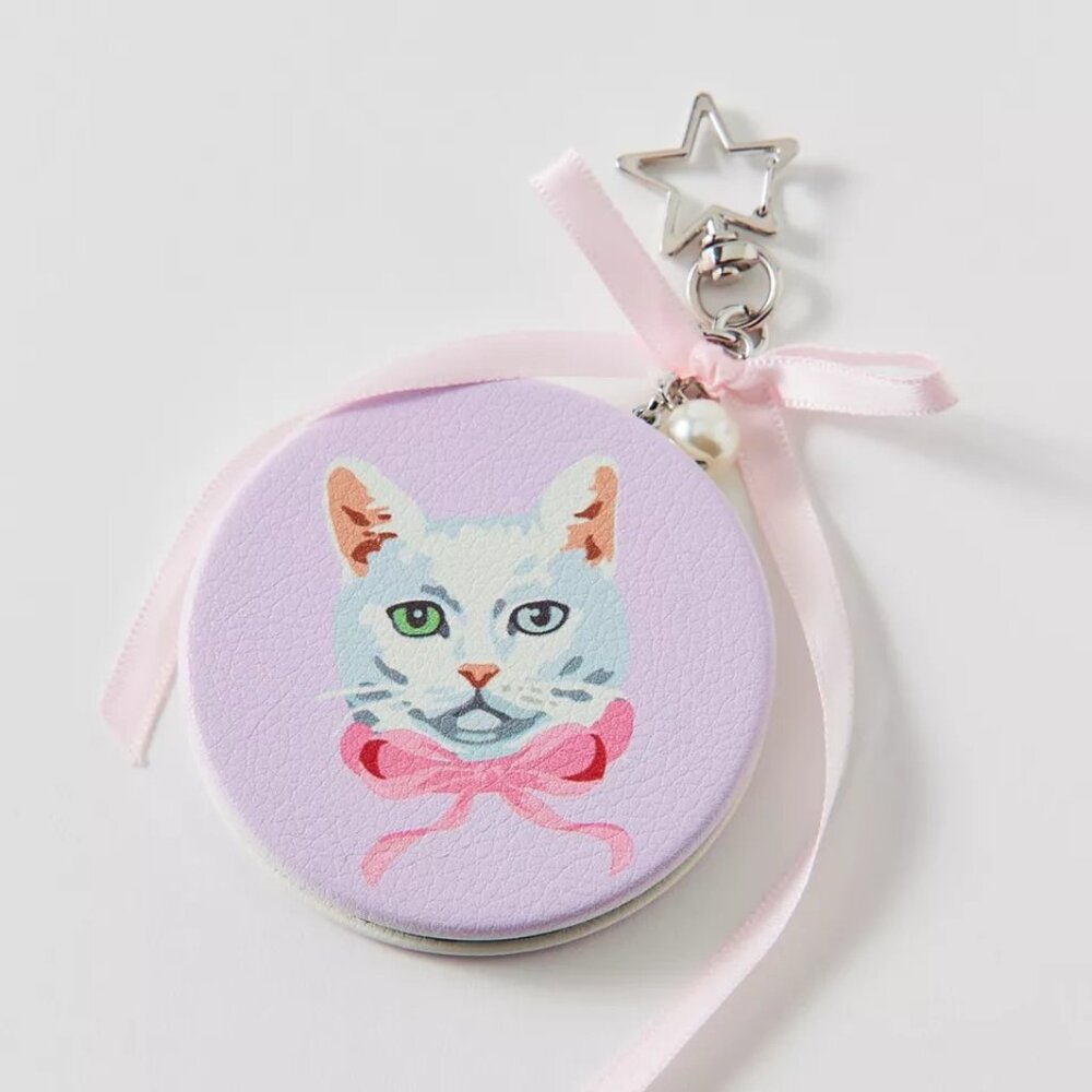 UO Compact Mirror Keychain